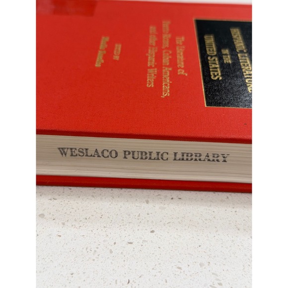 Biographical Dictionary of Hispanic Literature in the United States Kanellos Red - Picture 8 of 14